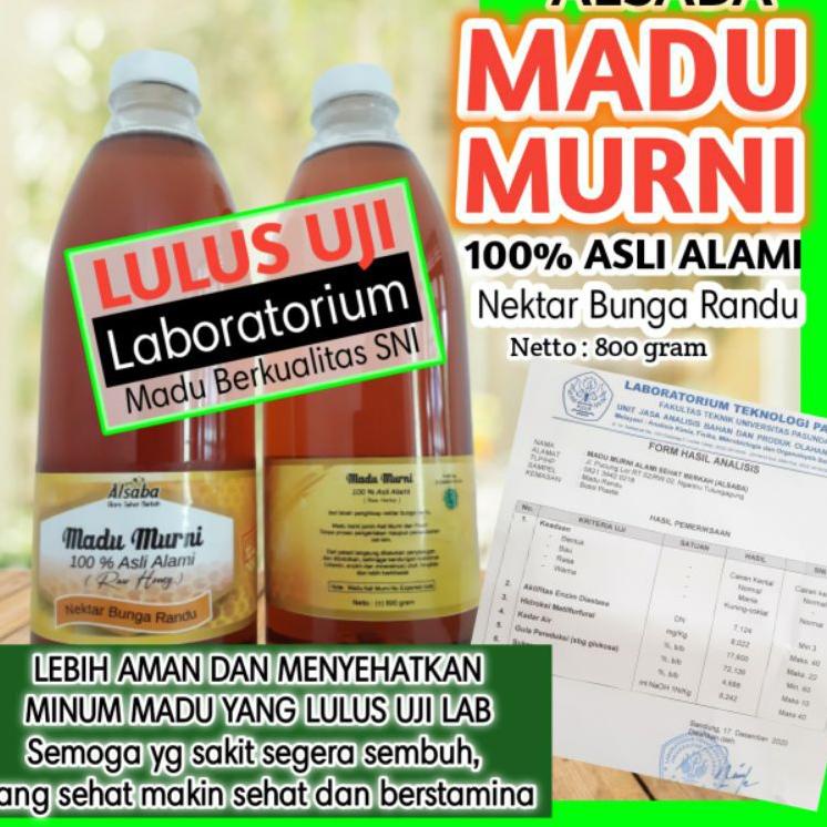

♛ MADU MURNI ASLI ALAMI dari Lebah Bunga RANDU | Raw Honey | Madu Asli | LULUS UJI LAB | ALSABA TJ ㊗