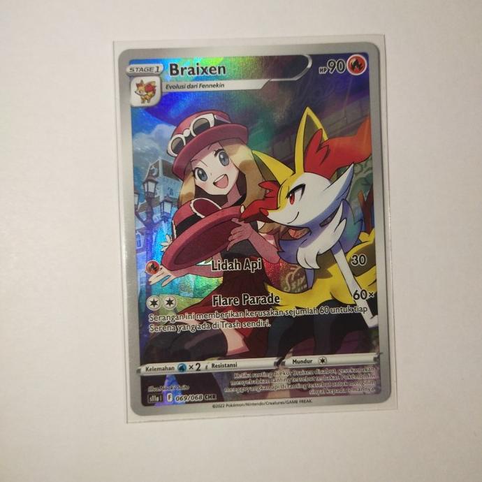 Braixen CHR - Pokemon TCG Indonesia