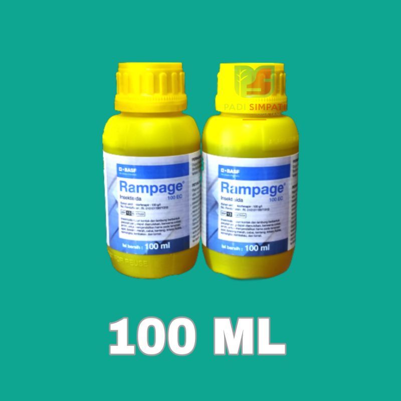 INSEKTISIDA "RAMPAGE 100 EC" 100 MLKEMASAN BARU