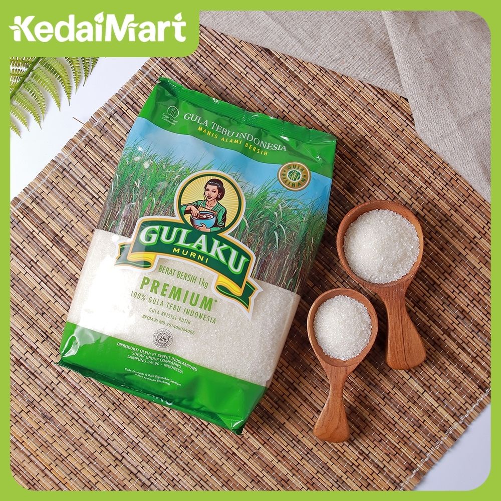 

KHUSUS SAMEDAY DAN INSTANT - Gula Pasir Gulaku 1 Kg