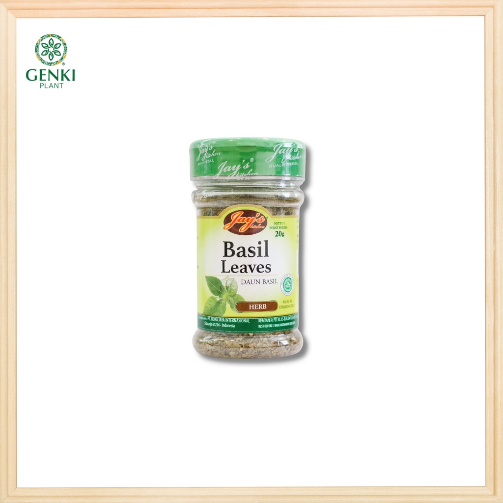 

Jay's Basil Leaves (Daun Basil) - 20 g