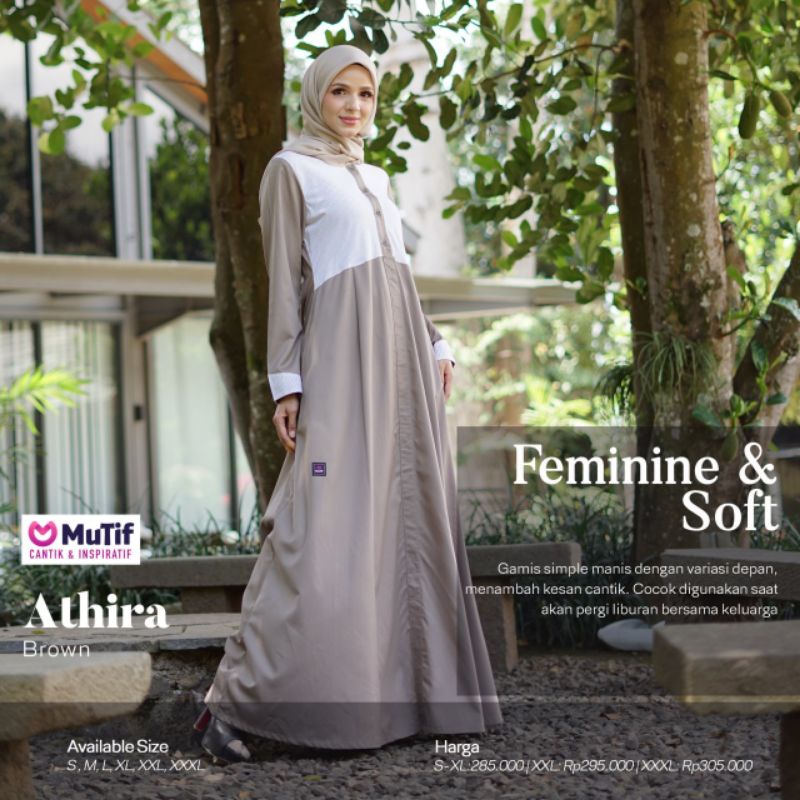 MuTif Gamis Dewasa Athira Dress