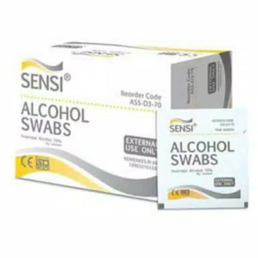 Alcohol Swabs SENSI isi 100lembar