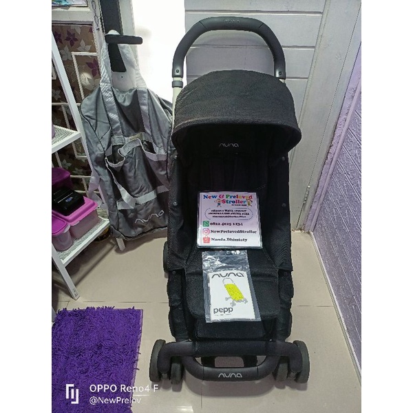stroller nuna pepp caviar black