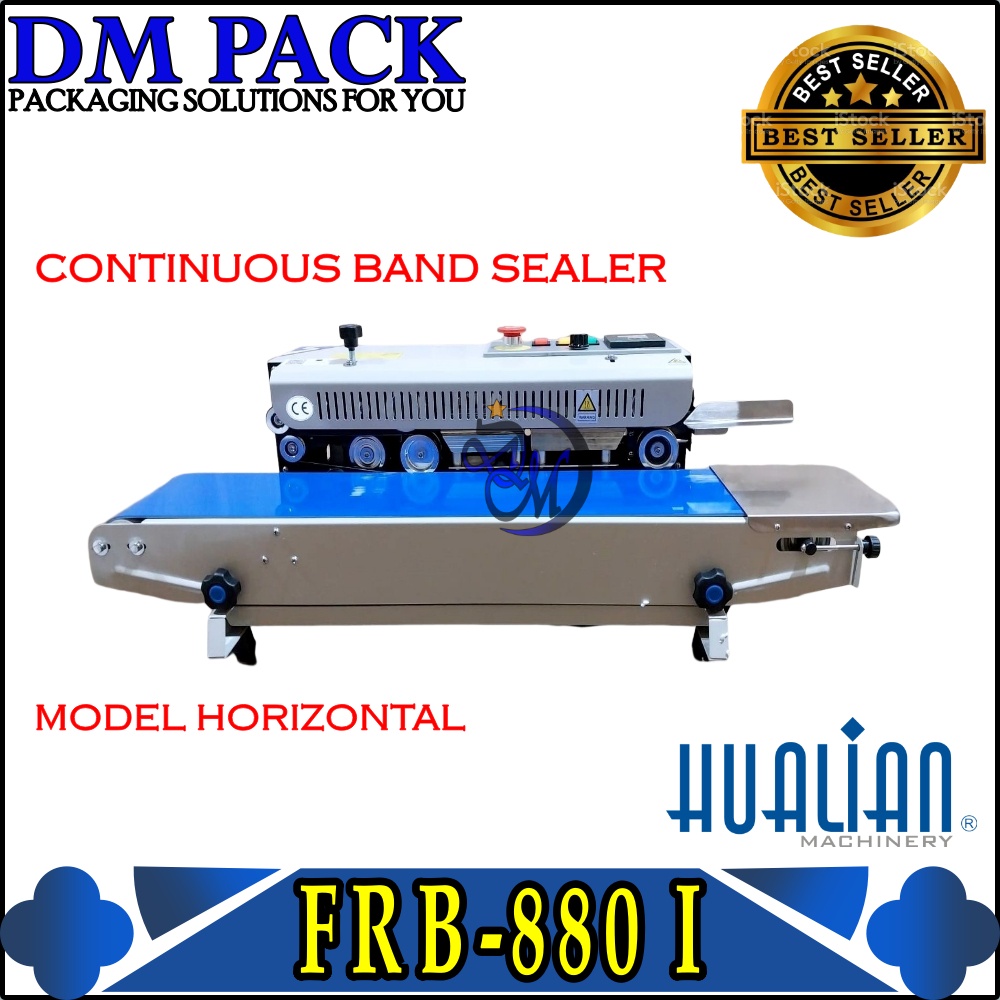 FRB-880 Continuous Band Sealer HUALIAN Mesin Press Plastik FRB 880 I