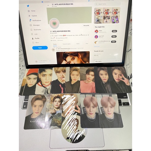 want to sell wts jaehyun firetruck a b regular irregular empathy dream reality pc photocard poca kih