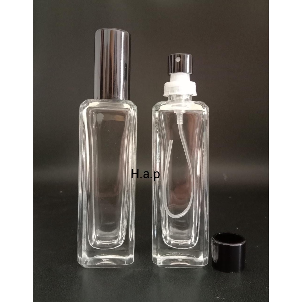 Botol Parfum Jo malone WB 30ml Ys306 Lengkap Dengan Easypum+Ring Dan Tutup Warna Hitam Lusinan