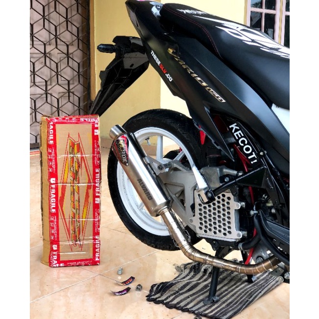 KNALPOT RACING VEROX ORIGINAL FOR VARIO 125/150 NMAX NEW/OLD AEROX NEW/OLD PCX ADV SCOOPY BEAT MIO