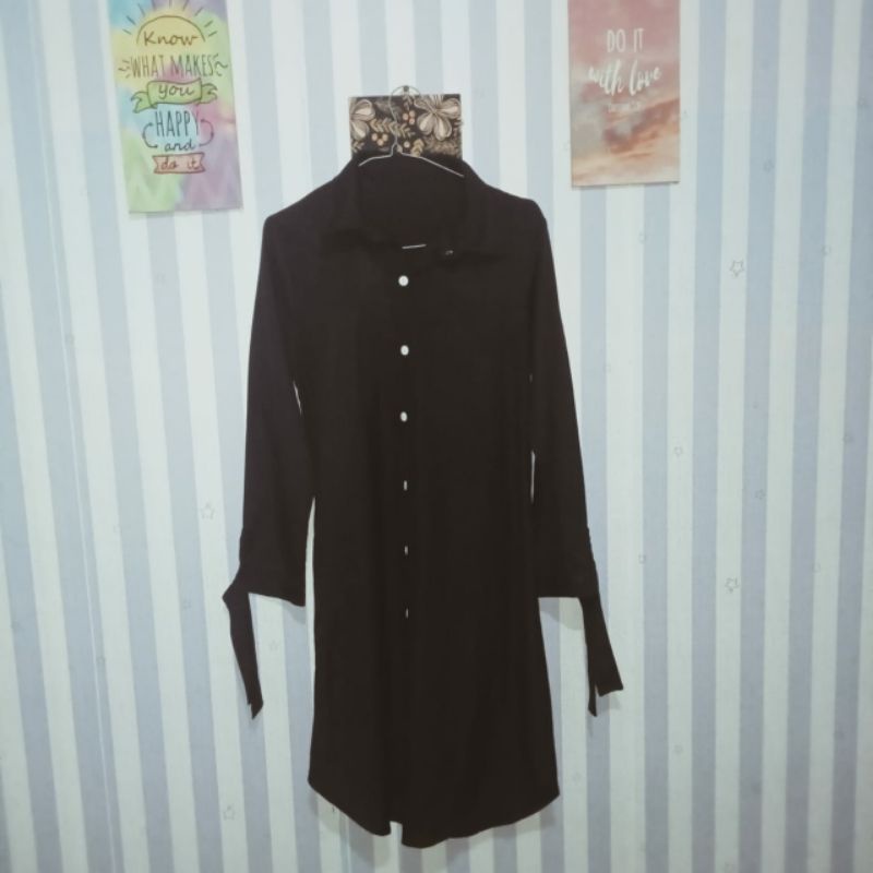 TUNIK POLOS WANITA NAVY (BACA DESKRIPSI)