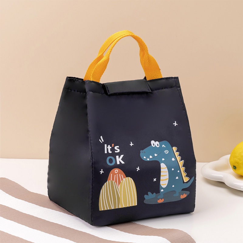 ☀ Sunly ☀ A268 Tas Bekal Motif Cartoon Lunch Cooler Bag Makanan Aluminium Kotak Makan