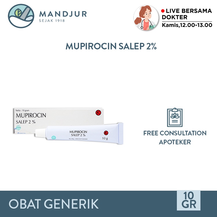 Jual Mupirocin 2% Krim 5 Gr | Shopee Indonesia