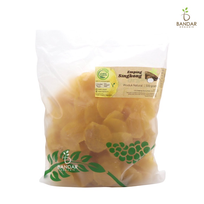 

Lingkar Organik - Emping Singkong Natural Gluten Free 500gr