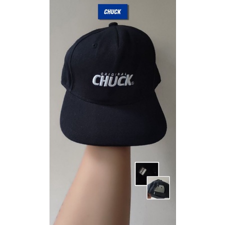TOPI CHUCK HITAM