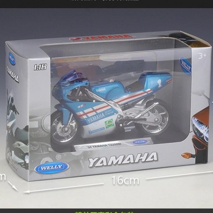 Diecast Miniatur Motor Yamaha Tz250M 1994 Tetsuya Harada Motogp