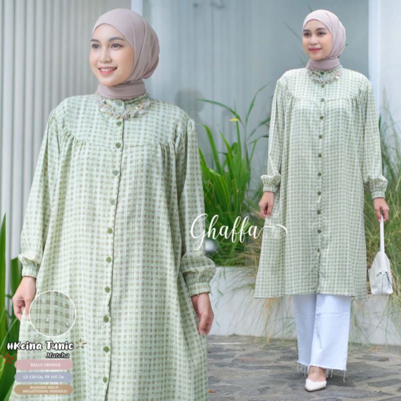 Keina Tunik Original By Ghaffa The Label 100% Original