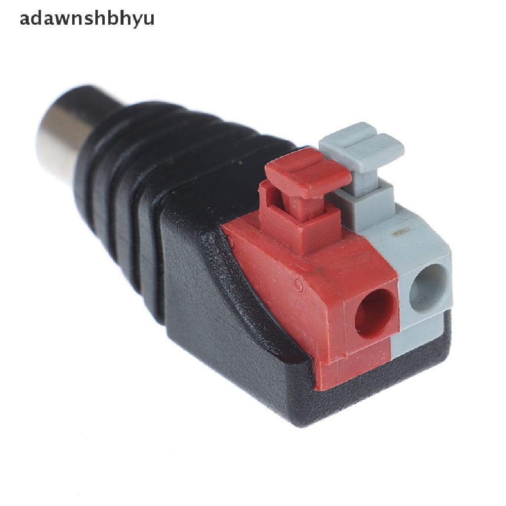 Kawat Speaker adawnshbhyu Kabel A/V Ke Audio Male Famale RCA Konektor Tekan Plug Terminal ID