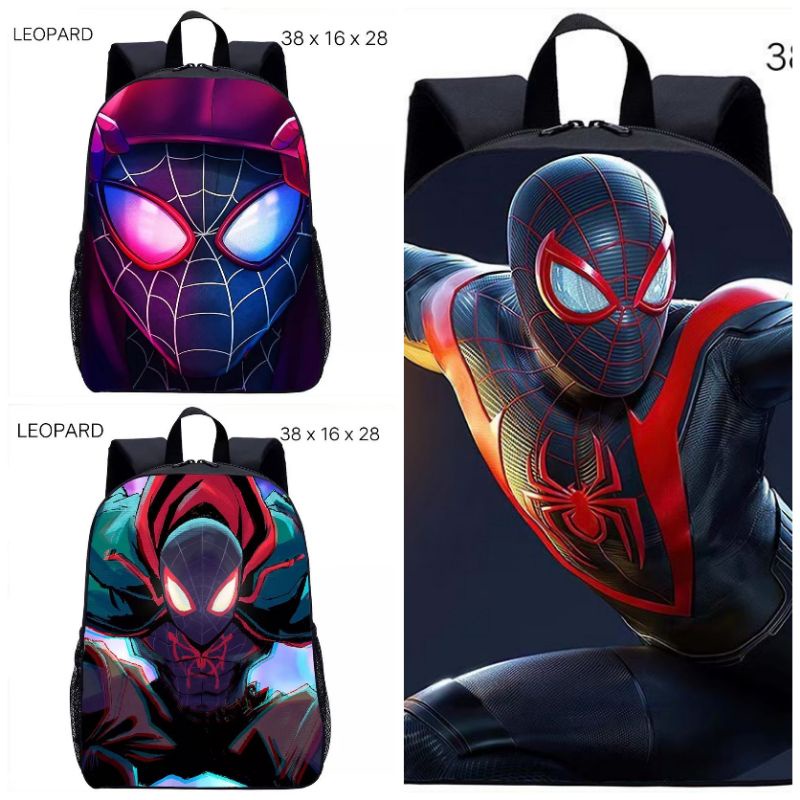 FF_Tas Anak Sekolah SD TK PAUD Ransel Anak Karakter Marvel Backpack Anak Perempuan Dan Laki laki Marvel FKT