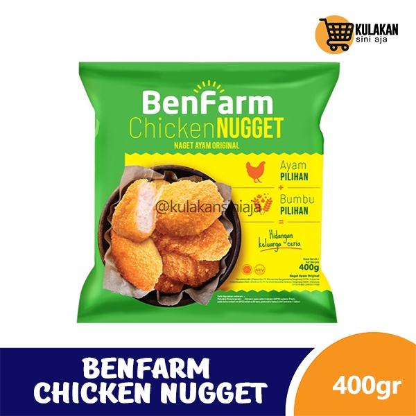 

Benfarm Chicken Nugget Original 400 Gram
