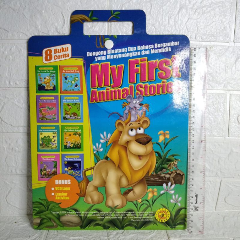 My First Animal Stories paket 8 buku edisi spesial
