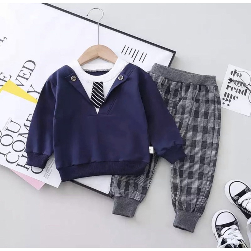 sweater anak dan celana anak motif baru 1-5 tahun harga grosir ardan baju anak