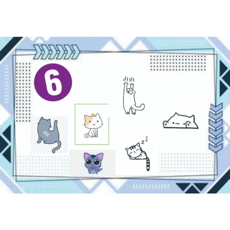 

STIKER PACK KUCING Cat Stiker Cute Cat