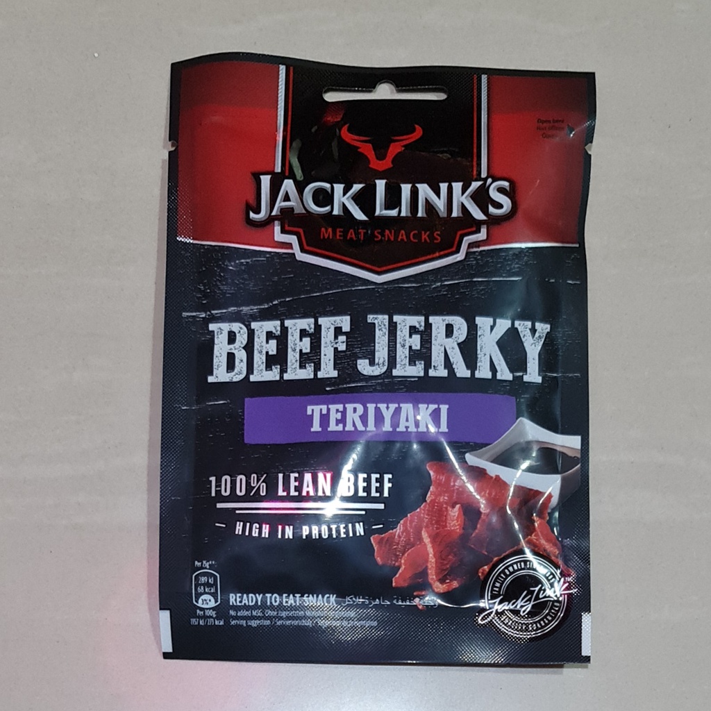 Jack Link's Meat Snacks Beef Jerky Teriyaki 25 Gram