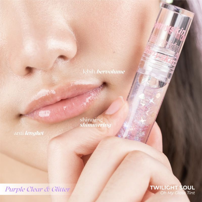 oh my glass clear tint ohmyskin/ pelembab bibir (best seller)