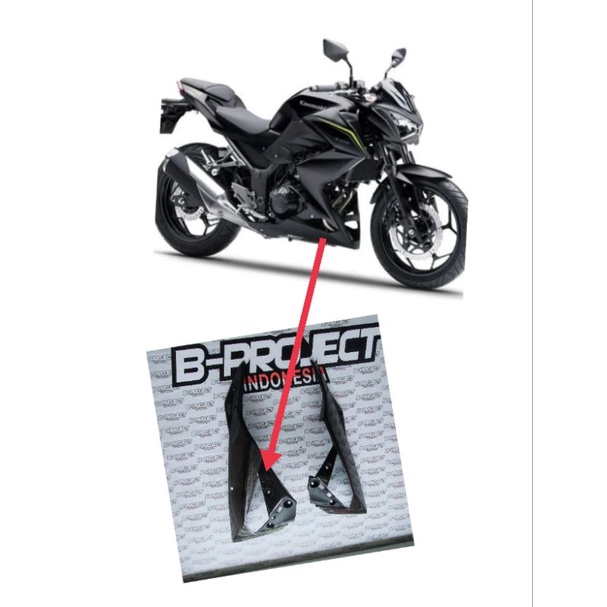 Undercowl z250 asli carbon