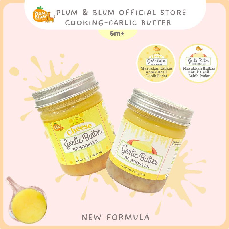 

Plum & Blum Garlic Butter - Ghee Butter - BB Boster Mpasi