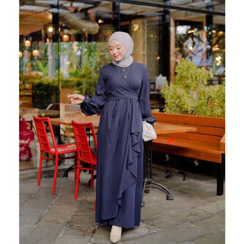 GAMIS MAXI SALISA/CRINCLE/GAMIS REMAJA PREMPUAN CRINKEL AIR FLOW/DRESS HOMEY/DRESS KONDANGAN REMAJA WANITA TERBARU