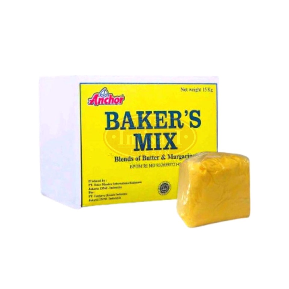 

Butter Baker's Mix Kemasan 1 Kg, 500 Gr, 250 Gr