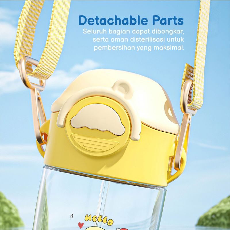 Moro - Moro By Babyhood Joyful Straw Cup - Botol Minum Anak