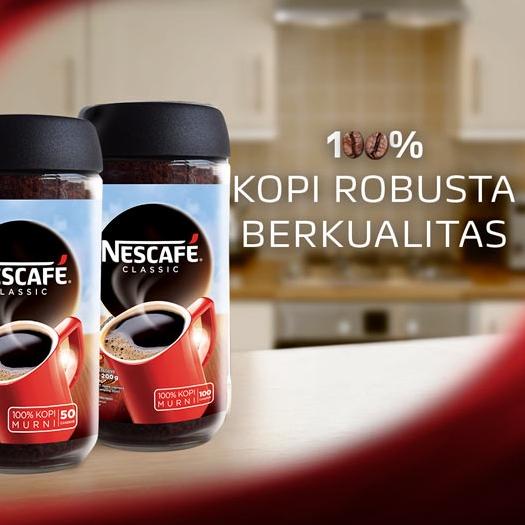 

11.11✔️NESCAFE Classic Kopi Instan Kopi Hitam 200g Jar 2pcs|RA7