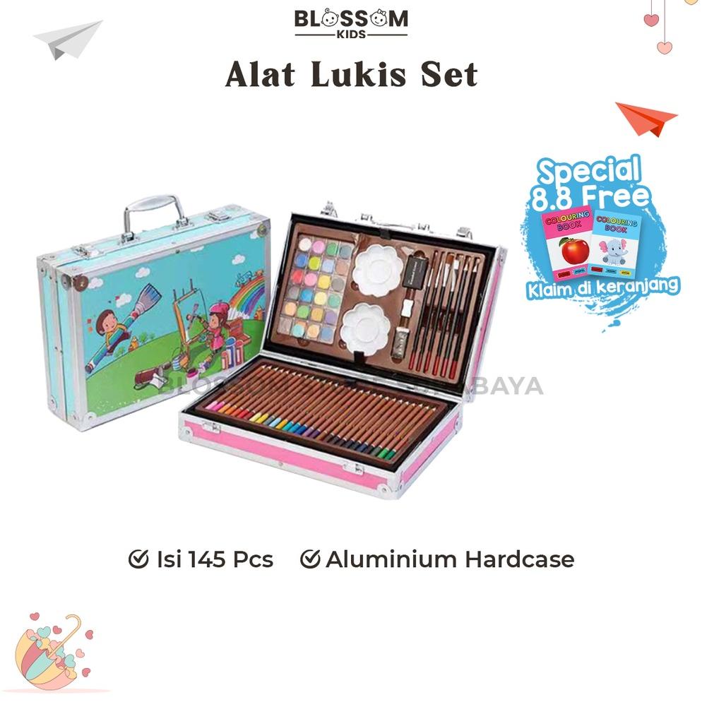 

CRAYON ART SET KOPER BESI 145PCS CRAYON OIL PASTE KRAYON MEWARNAI PENSIL WARNA CAIR PERLENGKAPAN TULIS SEKOLAH - BLOSSOM KIDS TERLARISS...,,,,,