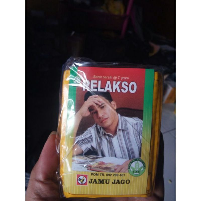 

relakso/penenang jamu jago isi 10 sachet