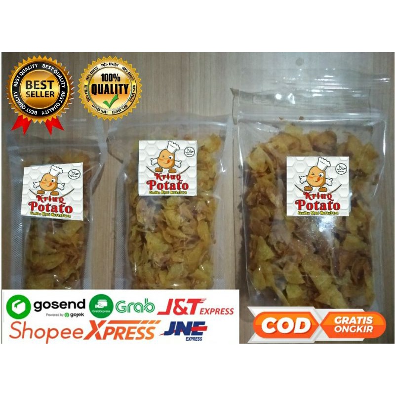 

Kriuq Potato. Keripik Kentang Ebi.