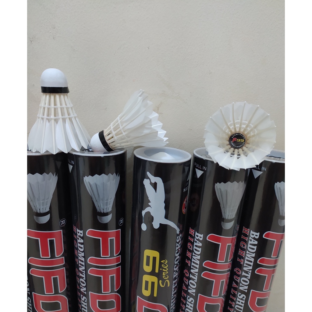 SHUTTLECOCKS BADMINTON FIFO 99 GOLD SUPER PREMIUM QUALITY / KOK BULU TANGKIS PROFESIONAL