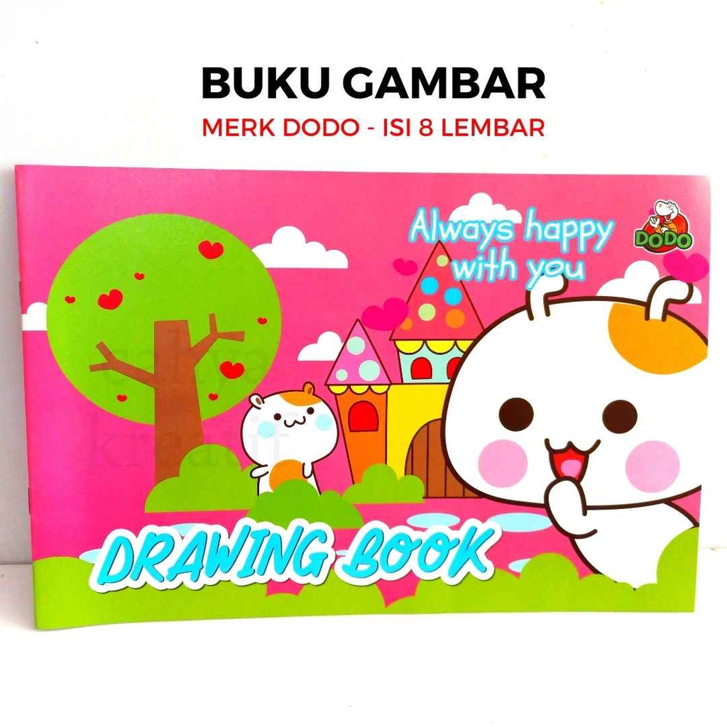 

BUKU GAMBAR Merek Dodo 8 lembar