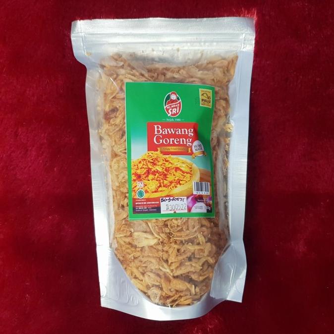 

Bawang Merah Goreng Hj Mbok Sri Khas Palu Ukuran 250gr