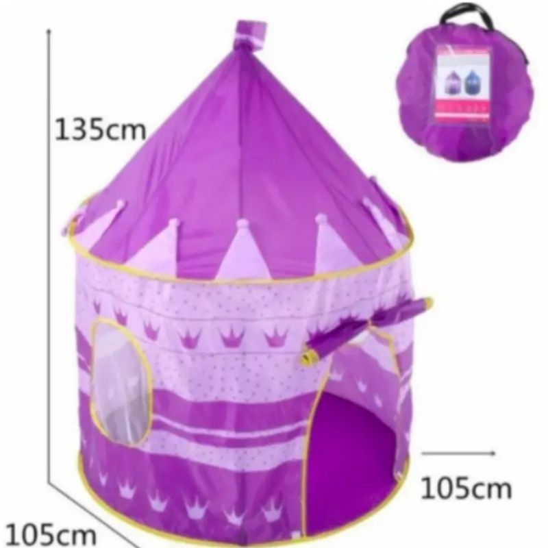 Tenda anak bermain model castle kids