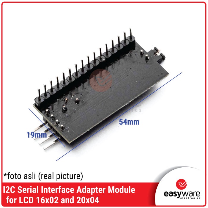 I2C LCD 16x2 20x4 SERIAL INTERFACE BOARD