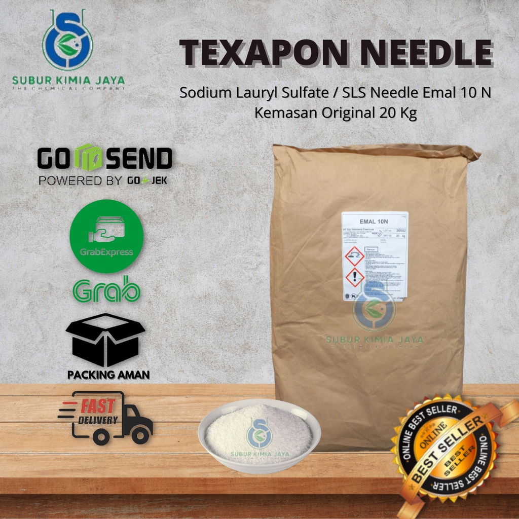 Emal 10N / Texapon / SLS / Emal Needle / Sodium Lauryl Sulfate 20 Kg