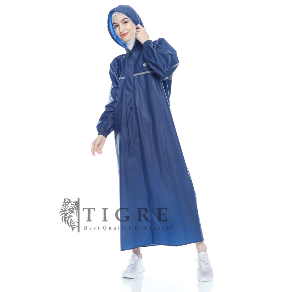 Jas Hujan Hijab / Jas Hujan Gamis Syari ORIGINAL TIGRE