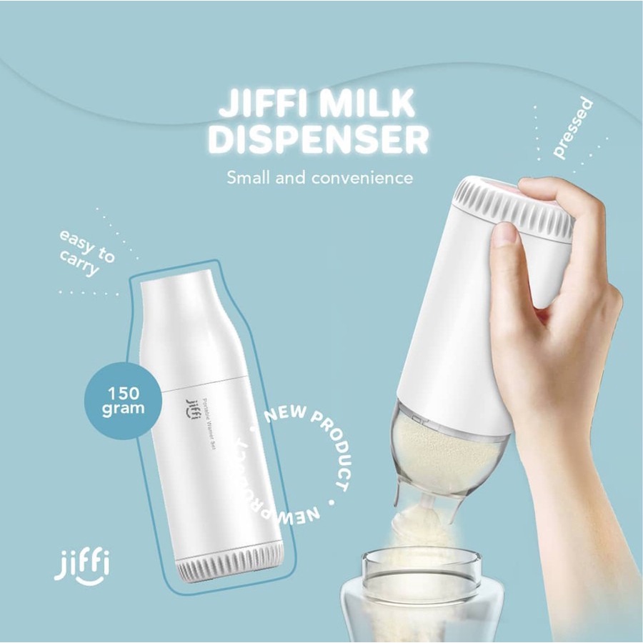 JIFFI Milk Dispenser | Tempat Penyimpanan Susu Bubuk