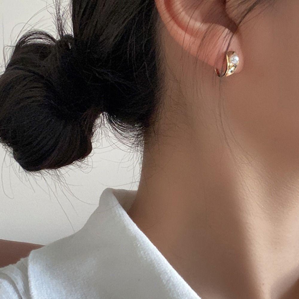 Mxbeauty Anting Wanita Trendi Peri Mini Prancis Mewah Fashion Keren Ear Stud