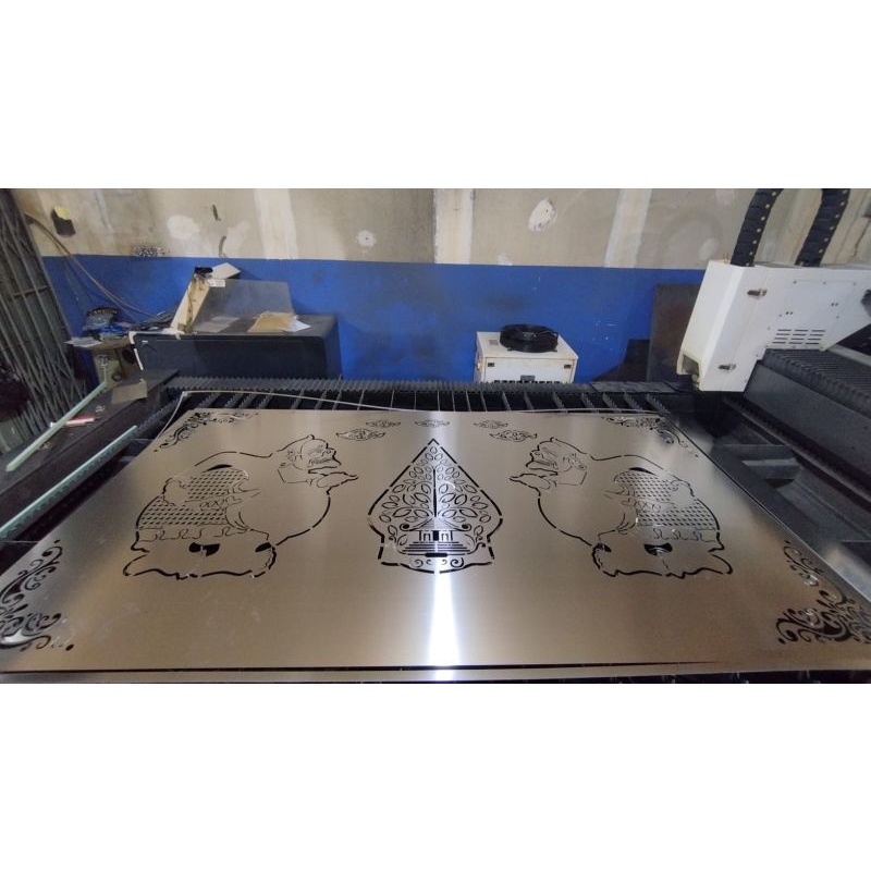 Dekorasi Wayang Plat Besi 2mm