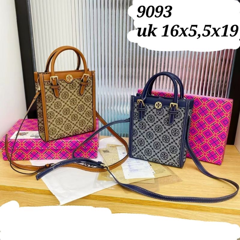 Tas tote mini  TORy jacquard / tas tote tory mini uk 16x5,5x19 free box