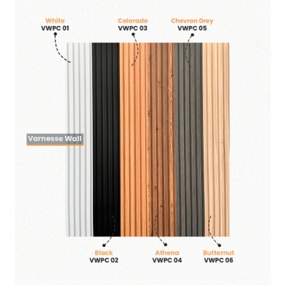 Wood Panel PVC - Woodpanel - Wallpanel Kayu - Woodpanel 3D Kisi Kisi PVC WPC Kayu - Partisi Kayu