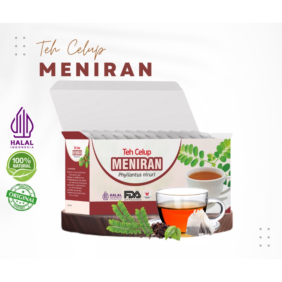 

Herbal Teh Daun Meniran Menjaga kesehatan fungsi hati dan Meningkatkan daya tahan tubuh Halal BPOM