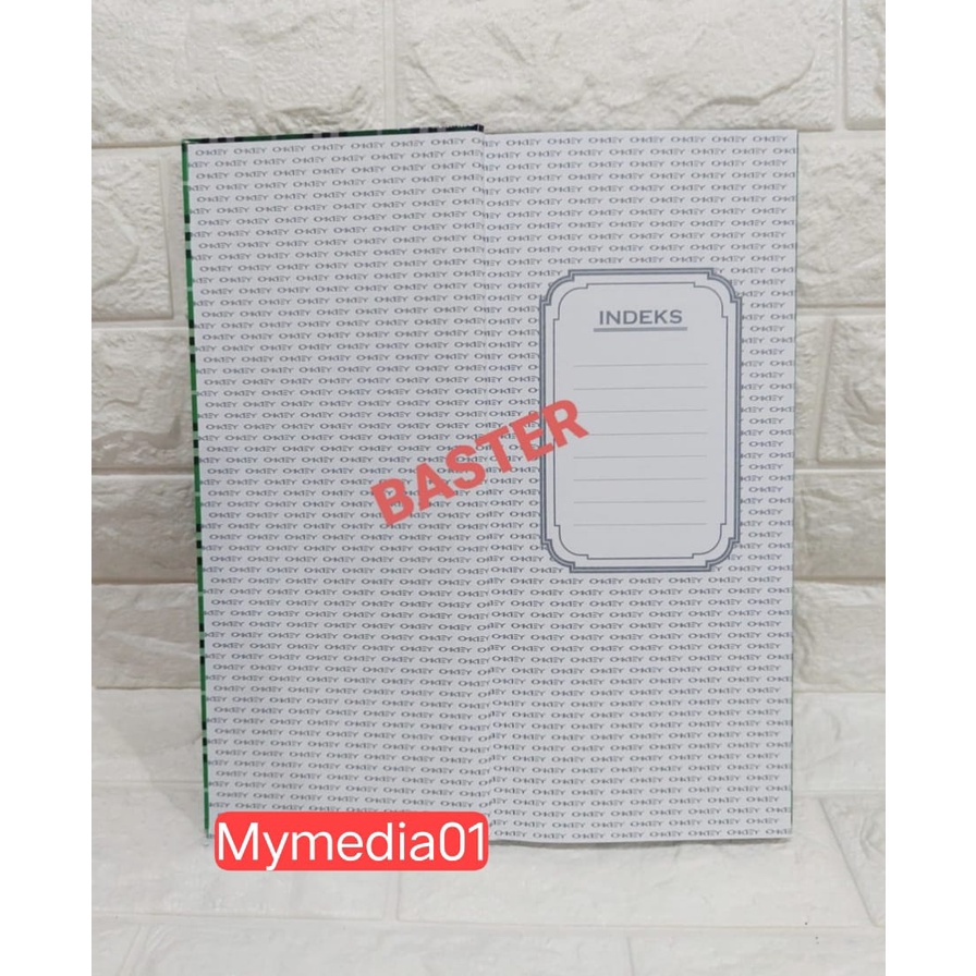 

kln BUKU HARD COVER BASTER OKEY 100 LEMBAR TERMURAH